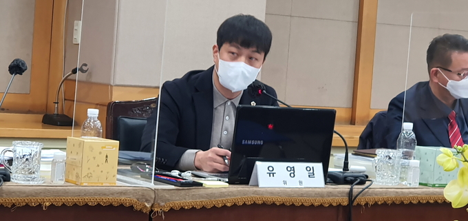 경기도의회 도시환경위원회 소속 유영일(국힘‧안양5) 위원. (사진=경기도의회 제공)