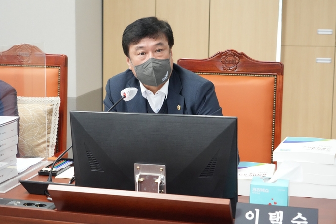 경기도의회 도시환경위원회 소속 이택수(국힘‧고양8) 위원. (사진=경기도의회 제공)