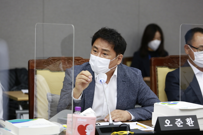 경기도의회 건설교통위원회 소속 오준환(국힘‧고양9) 위원. (사진=경기도의회)
