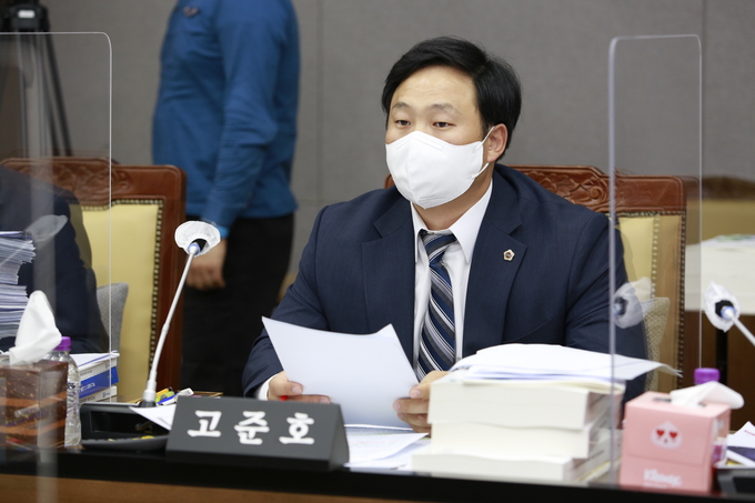 경기도의회 건설교통위원회 소속 고준호(국힘‧파주1) 위원. (사진=경기도의회 제공)