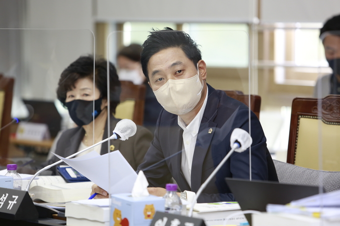 경기도의회 건설교통위원회 소속 오석규(민주‧의정부4) 위원. (사진=경기도의회 제공)