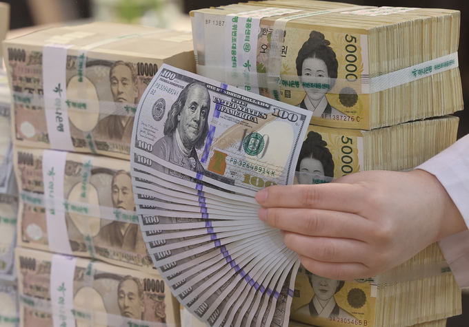 달러화와 원화, 엔화 지폐 (사진=연합뉴스/자료사진)