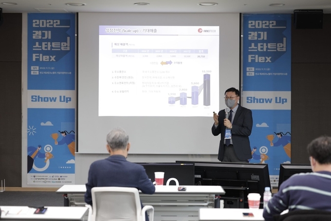 2022 경기 스타트업 FLEX 행사 사진. (사진=중소벤처기업부 경기지방중소벤처기업청 제공)