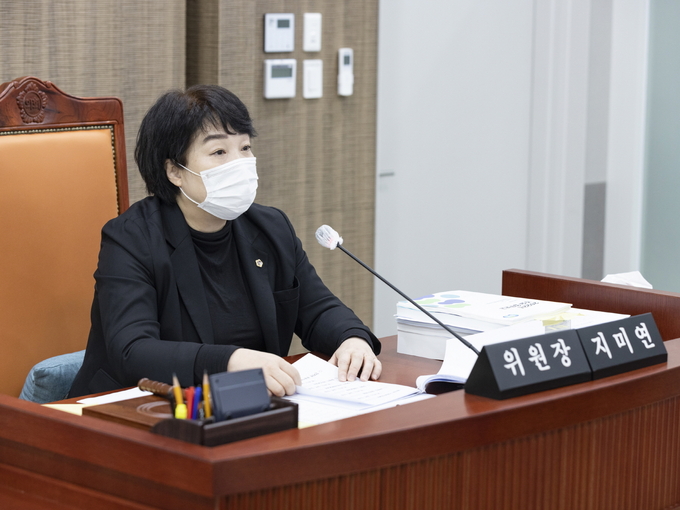 경기도의회 지미연(국힘‧용인6) 기획재정위원회 위원장. (사진=경기도의회 제공)