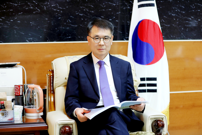  박성복 파주한빛중학교 교장. (사진=파주한빛중학교 제공)