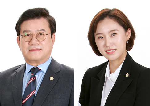 국민의힘 오산시의회 이상복·조미선 의원.(사진=오산시의회 제공)