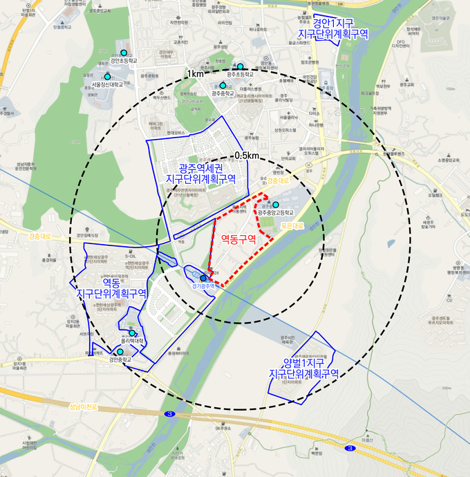 광주 역동 위치도. (사진=경기도 제공)