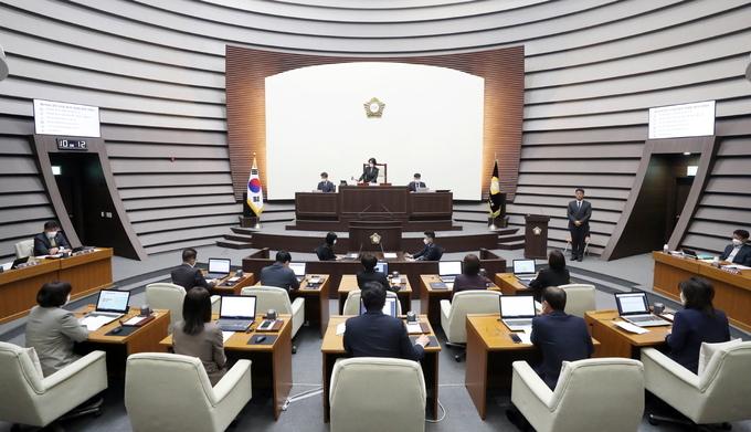 광주시의회가 23일부터 행정사무감사를 진행한다.(사진=광주시의회 제공)