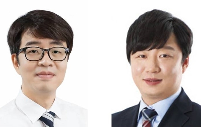 왼쪽부터 이오상 인천시의원, 황규진 남동구의원.
