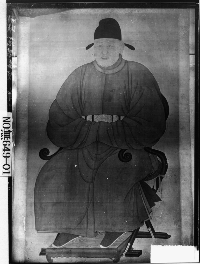 개성 숭양서원 정몽주 영정. (사진=국립중앙박물관)
