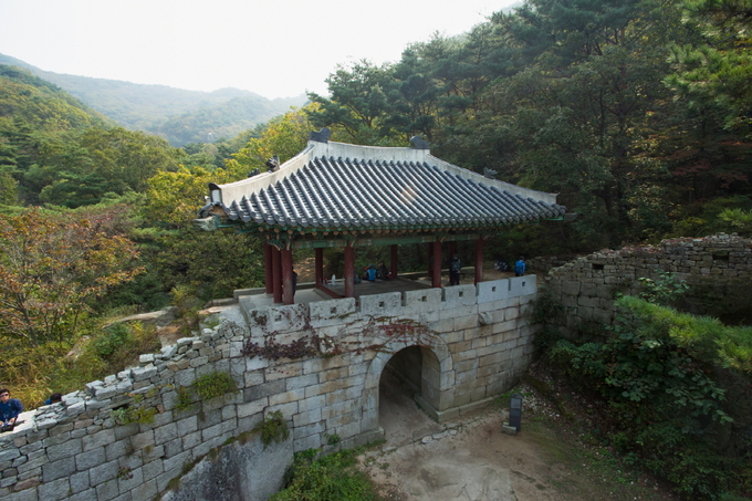 북한산성 중성문.(사진=고양시 제공)