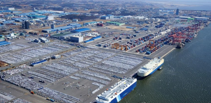 평택·당진항(평당항) 전경 (사진=경기평택항만공사 제공)