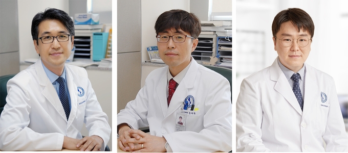 아주대병원 정신건강의학과 (왼쪽부터)홍창형·손상준·노현웅 교수. (사진=아주대병원 제공)