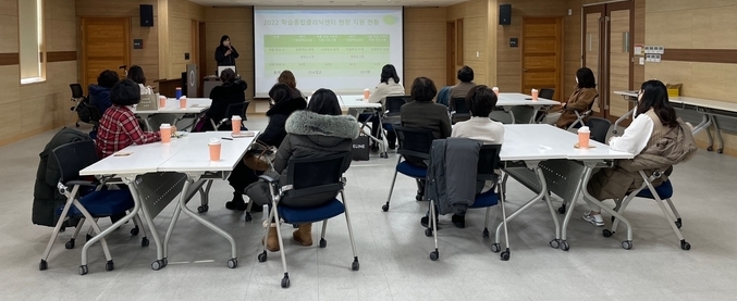 구리남양주교육지원청은 지난 19일 경기학습종합클리닉 구리남양주센터 사례 나눔 협의회를 운영했다.(사진=구리남양주교육지원청 제공)