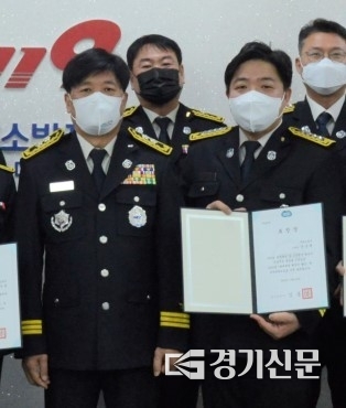 2022년 화재예방 행정의 달인으로 선정된 구리소방서 신근한 소방장.(사진=구리소방서 제공)
