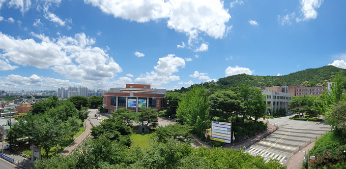다시 새롭게 “한신다움”으로 발돋움하는 한신대학교 전경(사진=한신대학교 제공)