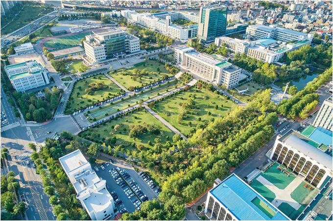 인천 미추홀구의 인하대학교 모습. ( 사진 = 인하대 제공 )