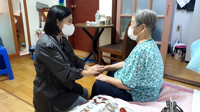  정왕1동 돌봄.(사진=시흥시 제공).