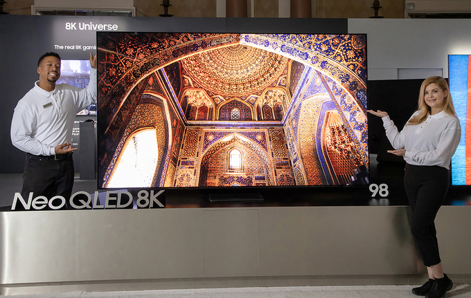 98형 Neo QLED 8K 신제품. (사진=삼성전자 제공)