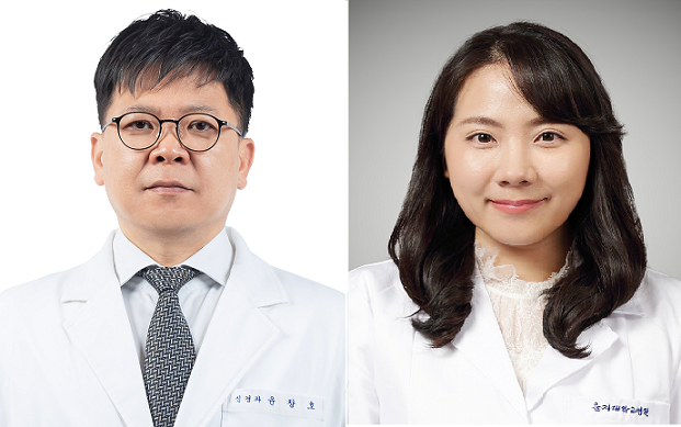 분당서울대병원 신경과 윤창호 교수(사진 왼쪽), 을지대병원 신경과 윤지은 교수. 사진=분당서울대병원 제공)