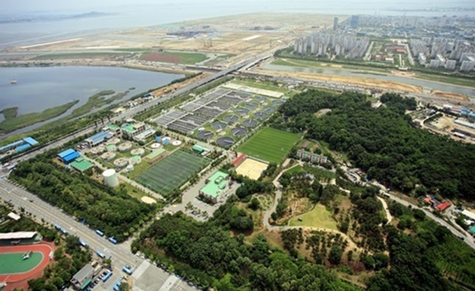 승기하수처리장. ( 사진 = 인천시 제공 )