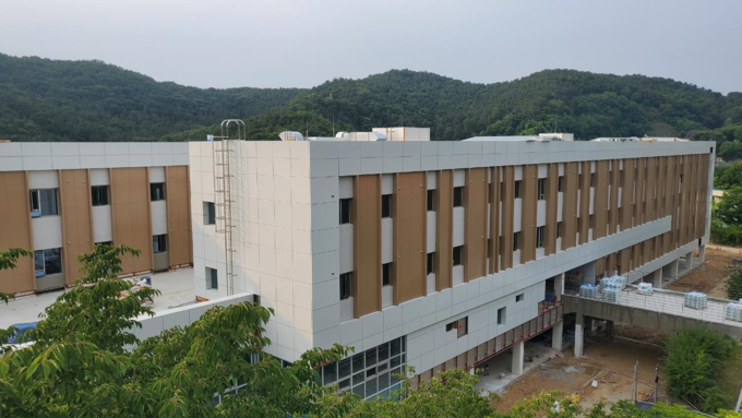 지난해 준공된 용인시 소재의 소방학교 후생관. (사진=경기도건설본부 제공)
