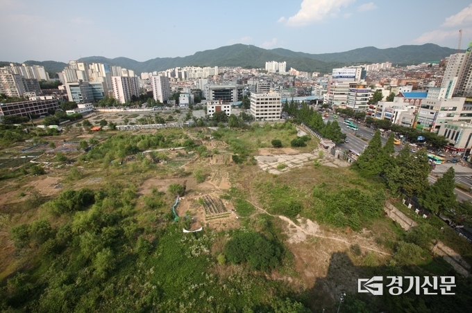 신흥동 소재 옛 성남1공단 부지. (사진=경기신문 DB)