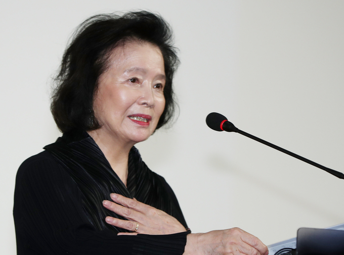 배우 윤정희. (사진=연합뉴스)