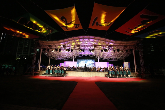 제12회 지구촌예술축제 현장 모습.(사진=시흥시 제공).