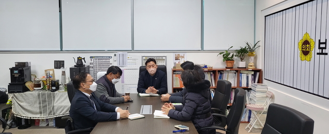 경기도의회 보건복지위원회는 25일 사단법인 경기도장애인복지단체연합회와 정담회를 가졌다. (사진=경기도의회 보건복지위원회 제공)