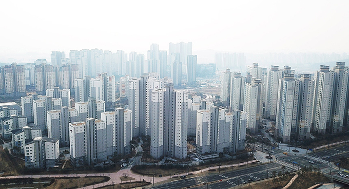 동탄역 주변 아파트 단지 모습. (사진=연합뉴스)