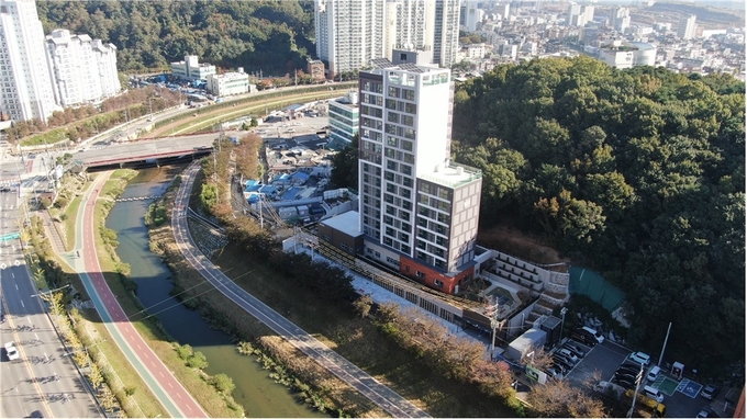 광명시, 국토교통부 1호 너부대 도시재생 뉴딜사업 공공임대주택 본격 입주를 시작했다.(사진=광명시 제공).