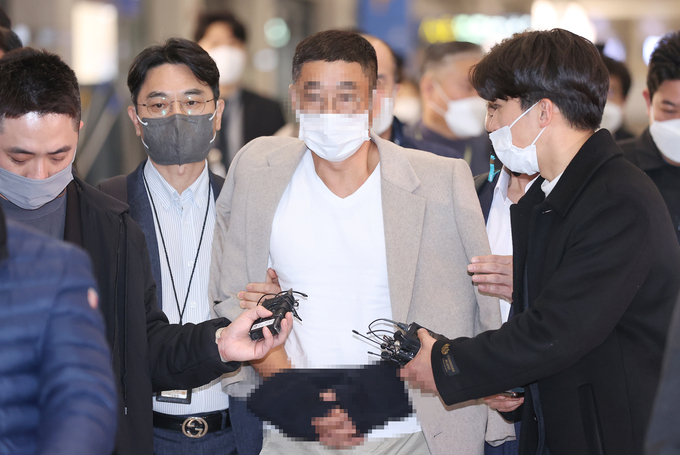  김성태 전 쌍방울 회장의 수행비서 박모 씨. (사진=연합뉴스 제공)