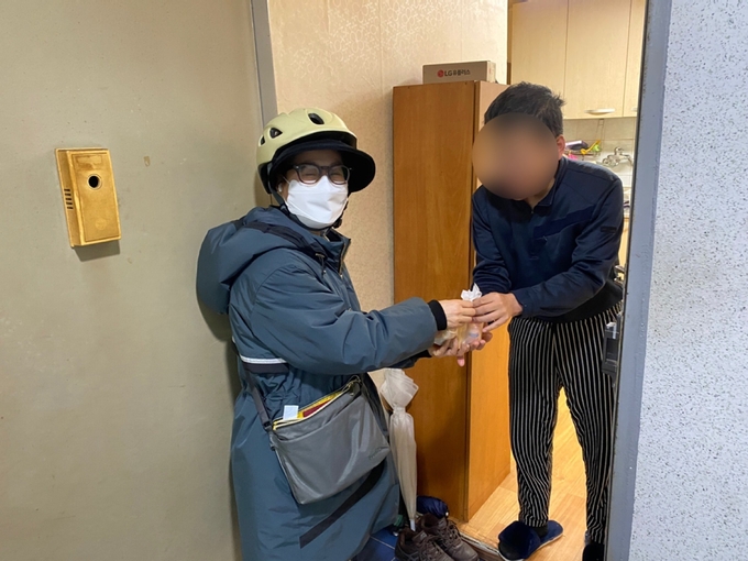 인천 연수구가 진행하고 ‘건강음료 배달 지원 사업’. ( 사진 = 연수구 제공 )