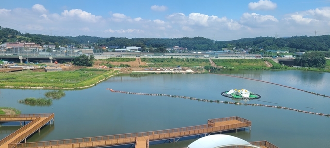 은계호수공원 전경.(사진=시흥시 제공).