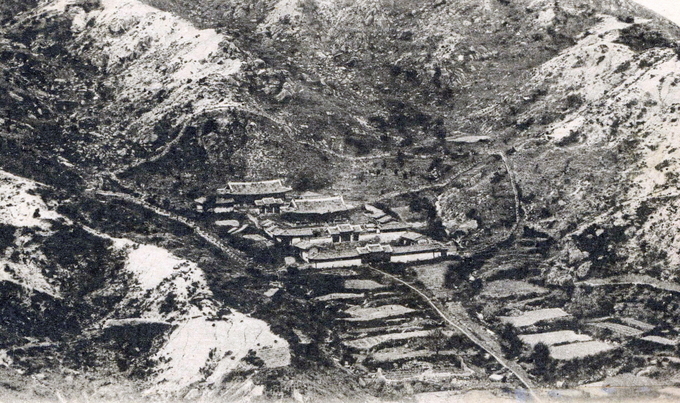 북한산성 행궁(1900년경)(사진=고양시 제공)
