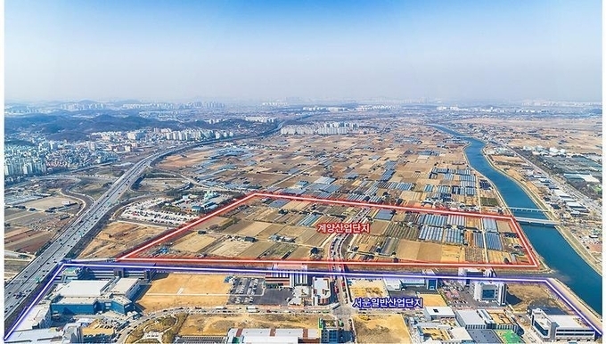 계양산단 터. ( 사진 = 계양구 제공 )
