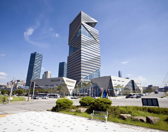 인천 송도국제도시 G타워 전경. ( 사진 = 인천경제청 제공 )
