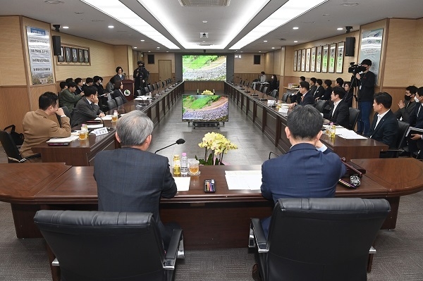 항공기 소음 대책 및 협약’ 등 서부수도권 지자체 공동대응 협의 (사진=김포시 제공)