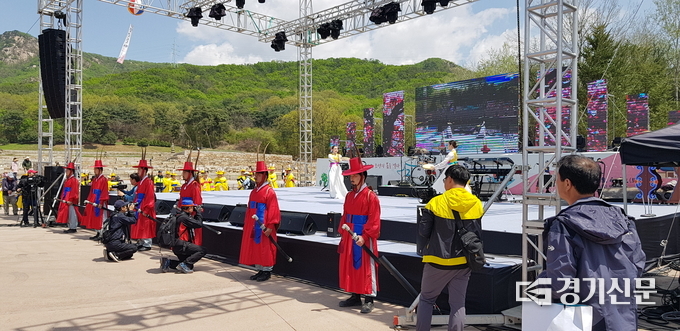 경기도 우수축제로 선정된 회암사지 왕실축제 (사진=이호민 기자)