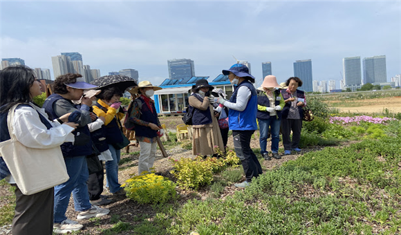 지난해 도시텃밭 체험 모습. ( 사진 = 인천시 제공 )