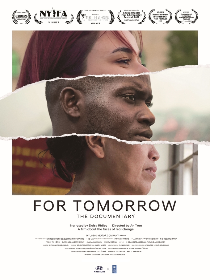 다큐멘터리 영화 'for Tomorrow'의 포스터 (사진=현대자동차)