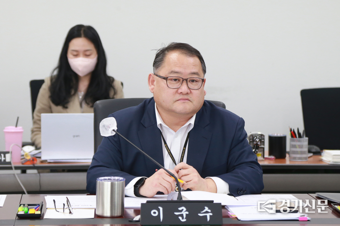 문화복지위원회 소속 이군수 시의원. (사진=성남시의회 제공)