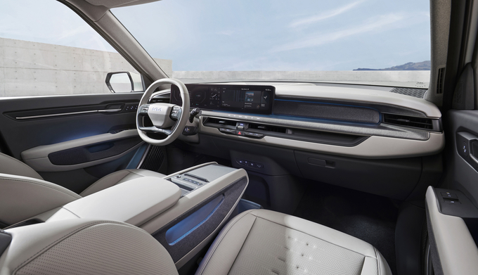 기아가 공개한 'The Kia EV9 내부 (사진= 기아)