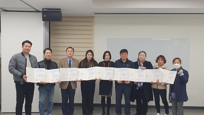 시흥시 월곶동, 7개 유관단체와 행복홀씨 협약을 체결했다.(사진=시흥시 제공).