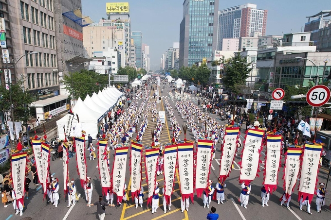 지난해 열린 부평풍물대축제 모습. ( 사진 = 부평구 제공 )
