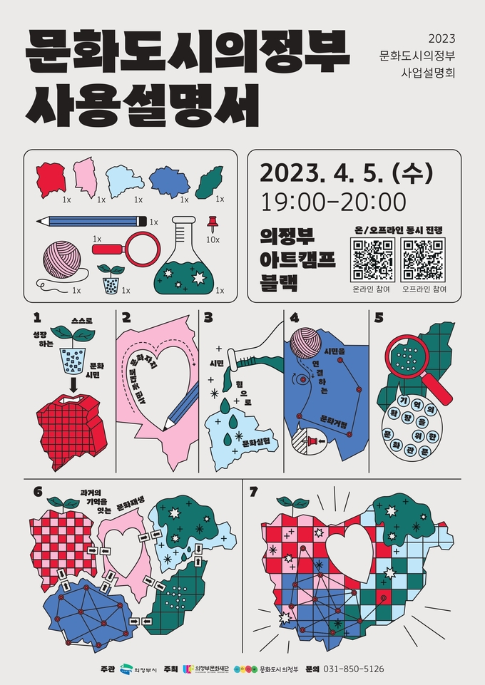 ‘문화도시 의정부 사업설명회’ 포스터. (사진=의정부문화재단 제공)