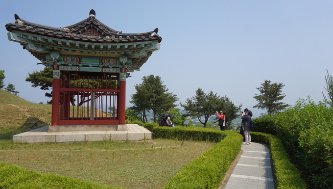 행주산성을 찾은 관광객.(사진=고양시 제공)