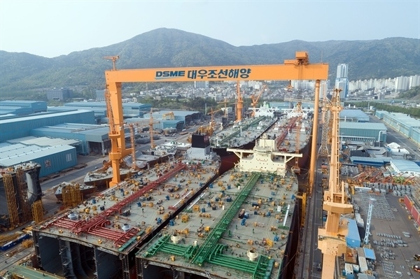 대우조선해양 거제 옥포조선소 전경 (사진=대우조선해양)