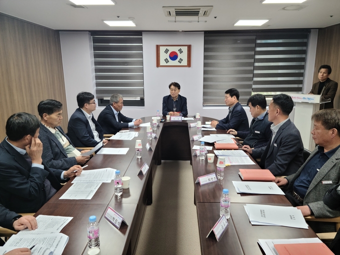 대한전문건설협회 경기도회-군포시 지역건설산업 활성화 간담회. (사진=대한전문건설협회 경기도회 제공)